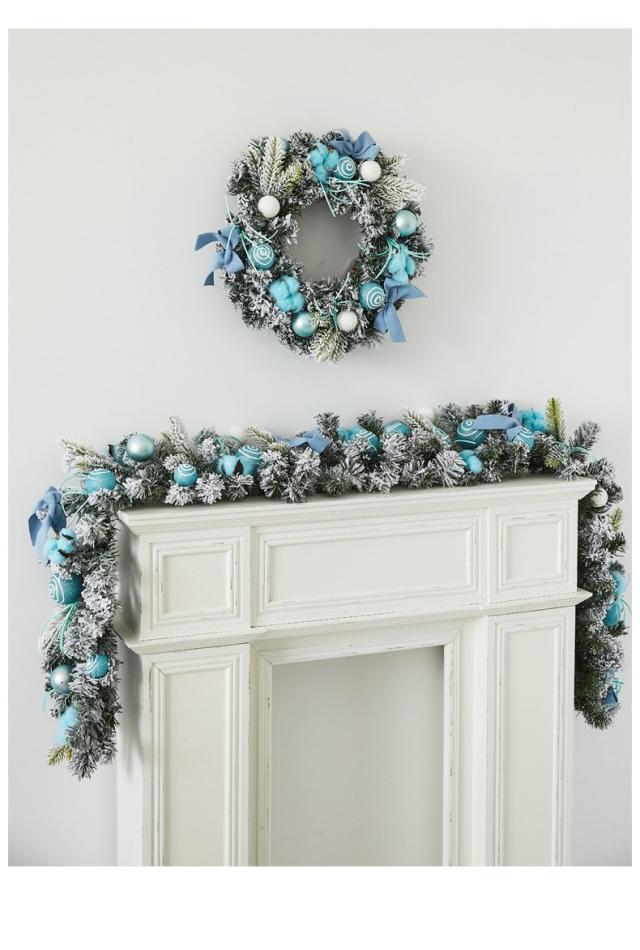 クリスマスリース 直径40cm 天然素材 クリスマス リース 玄関